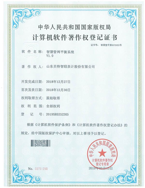 智慧管网平衡系统V1.0